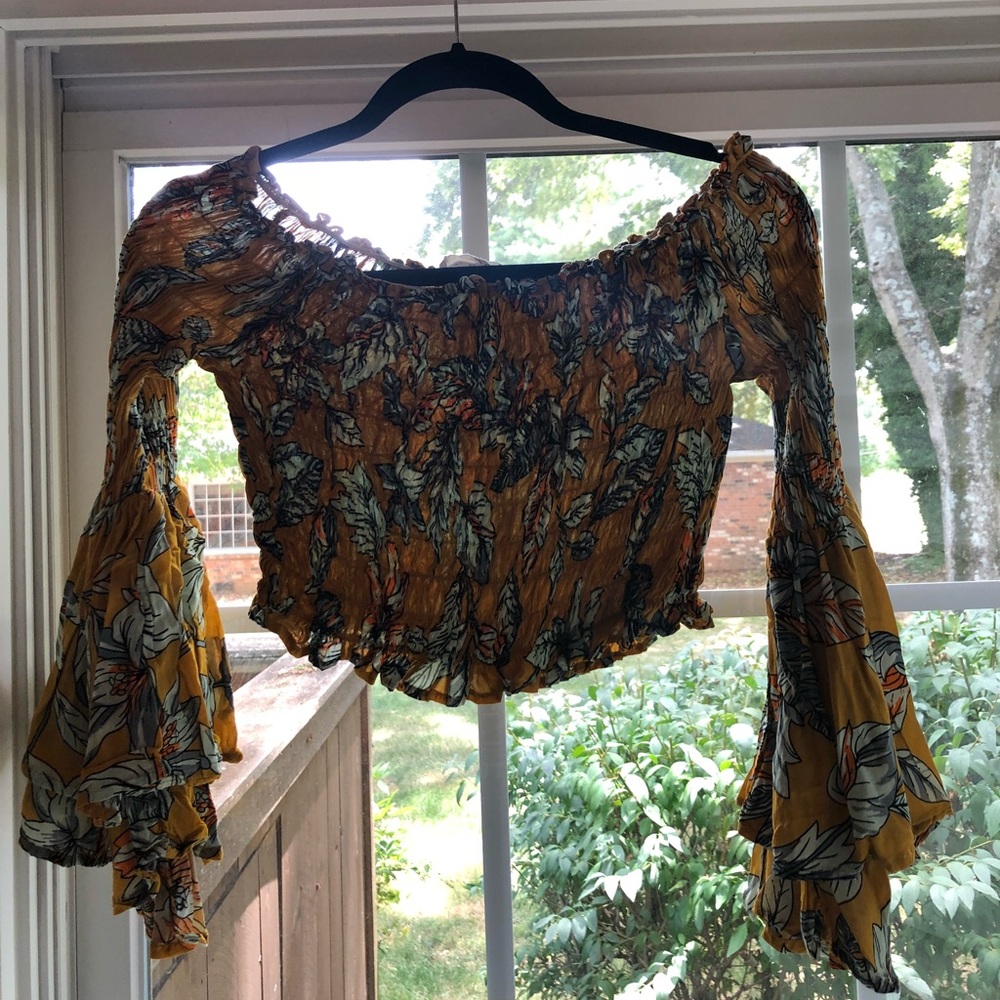Floral Crop Top